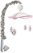 GEENNY Musical Mobile, Pink/Gray Elephant