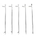 HUELE 100 PCS Latch Hook Crochet Needle