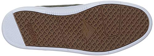 Emerica Men's The Romero Laced Skate Shoe, Olive/TAN, 5.0 Medium US - Thumbnail 3