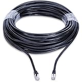 Geplink Lan50x 164ft 50 Meters UTP Flexible Water Proof Cat6 Ethernet Patch Cord Cable with Shield 8p8c Rj45 Metal Ends Outdoor Underground Bury Support POE (500mhz,23awg) (164ft)