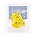 Dunlop 423R.73 Tortex Small Tear Drop, Yellow, .73mm, 36/Bag