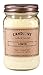 CANDLOVE Lemon Scented 16oz Mason Jar Candle 100% Soy Made in The USA