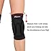 REEHUT Protective Knee Pads (1 Pair) - Sponge, High Elastic, Collision Avoidance Kneepads for Outdoor Sports (Thick, Black)