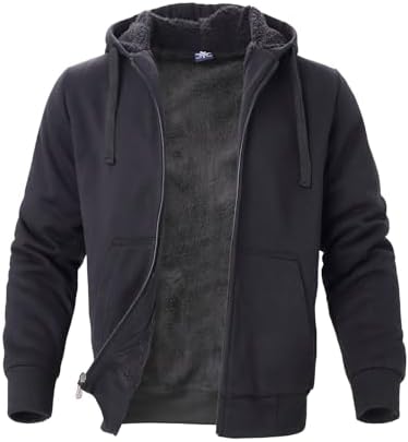 KingSize Men's Big & Tall Explorer Plush Fleece Full-Zip Jacket