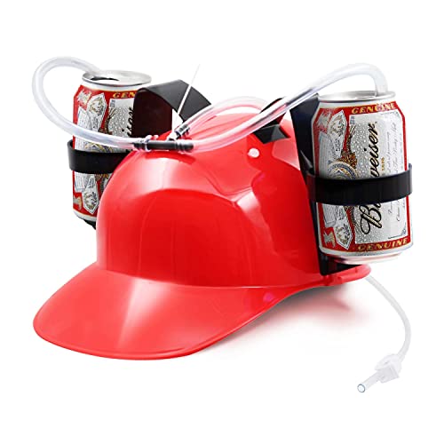 Beer Helmet Red