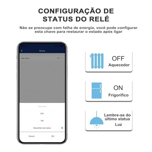 Kit de 2 Tomada Inteligente, Smart Plug Wi-Fi 16A, Casa Inteligente, Ligue ou Desligue seus Eletrodomésticos Através do Celular, com Medidor de Consumo, Compatível com Alexa e Google Assistente
