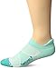 Feetures! Men's Elite Max Cushion No Show Tab, Mint + Capri, Small