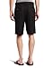 Haggar mens Cool 18 Classic Fit Expandable Waist Short Casual Shorts, Black, 40
