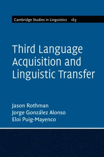 Amazon.com: Language Transfer: Cross-Linguistic Influence in