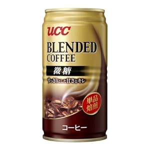 UCC ブレンドコーヒー微糖缶 185g×30本