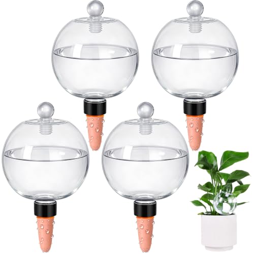 4 Pack 26 oz Extra Large Plant Self Watering Globes Top Fill at Amazon