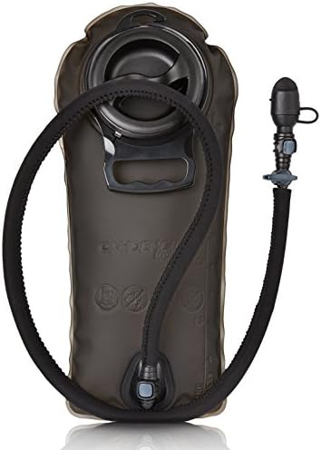 Camden Gear Hydration Water Bladder. 2 Liter Bag Pack - With Insulated Mouth Tube Valve - Best for Camping Hiking Climbing Outdoor Cycling and Running - Sports Backpack Reservoir System