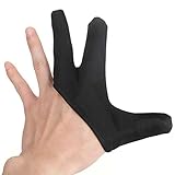 KeyZone 2x Heat Resistant Three-finger Gloves?for Flat/Curling Irons Styling Tools