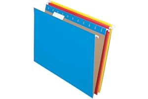 Pendaflex Hanging File Folders - Recycled Color-Coded File Organizer, Letter Size, Assorted Colors, 10-Pack