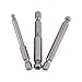 7Pcs 1/4'' Hex Shank Steel 65mm Magnetic Ball End Screwdriver Bits Set 2/2.5/3/4/5/6/8mm