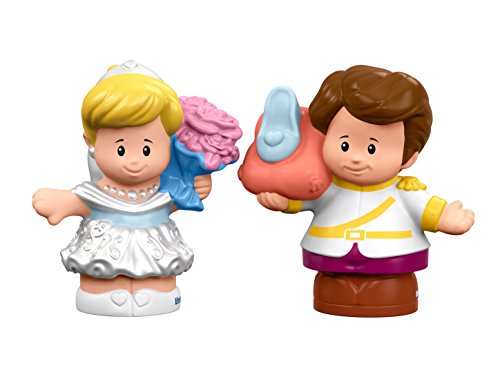 Fisher-Price Little People Disney Princess Cinderella & Prince Charming Figure