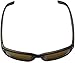 Suncloud Dashboard Polarized Sunglasses, Blackened Tortoise Frame, Brown Lens