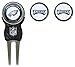 Team Golf NFL Philadelphia Eagles Divot Tool Pack With 3 Golf Ball Markers Divot Tool with 3 Golf Ball Markers Pack, Markers are Removable Magnetic Double-Sided Enamel