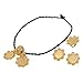 Ethiopian Big Coin Cross Jewelry 22k Gold Plated African Wedding Bride Jewelry