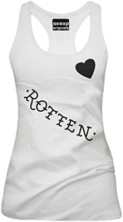 Aesop Originals Women's Harley Quinn's Rotten Tank (White)