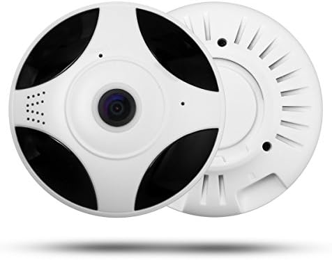 ACALI Home Security Wifi 960P IP Camera 360°VR Panoramic Wireless Smart Camera Support 8/16/32/64GB Micro SD Card