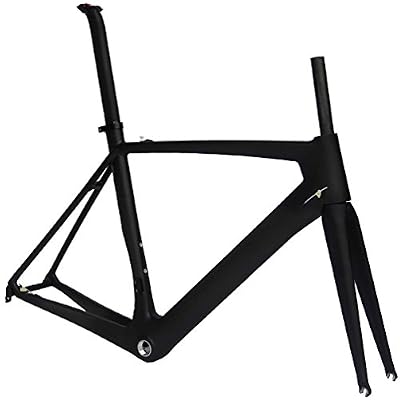 Cadre De Vélo Route En Fibre De Carbone Avec Fourche - Taille Multiple - Frein à Disque BSA