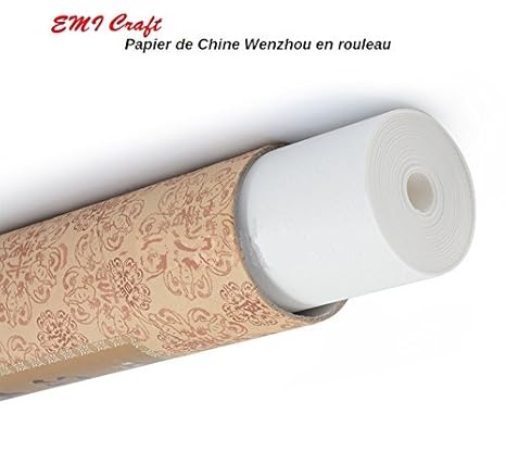 Emi Craft Wenzhou Papierrolle Fur Malerei Und Chinesische Kalligraphie Chinese Rice Paper Roll 45cmx25m Burobedarf Schreibwaren Quizapp Papierprodukte