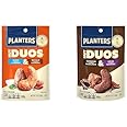 PLANTERS Nut Duos Bundle, Flavored Nuts, Snacks Variety Pack - Ranch Almonds & Buffalo Cashews 5oz + Cocoa Cashews & Espresso Hazelnuts 5oz
