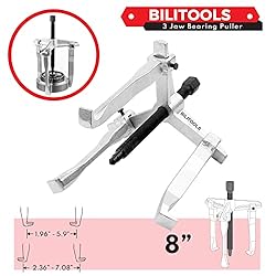 BILITOOLS 8" 3-Jaw Gear Puller, Internal External