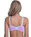 Vemure Cotton Maternity Nursing Sleep Bra for Breastfeeding Wireless Soft Cup Front Button Clip Down Bras(2 Pack/Grey+Pink,M)