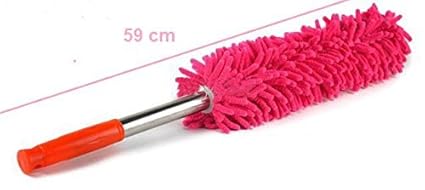 Electomania And-Generic 1 Piece Multipurpose Microfiber Cleaning Duster With Extendable Telescopic Wall Hanging Handle