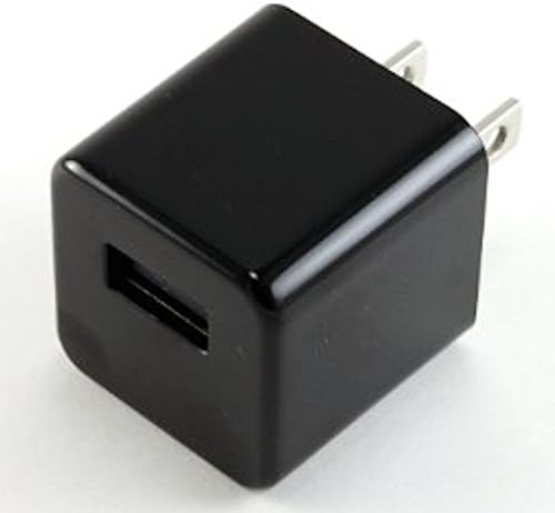 Salom uCharge - USB charger - 1A for Home and Travel (Black)