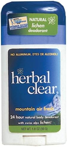 HERBAL CLEAR Deod Stk Mountain Air, 1.74 Pounds