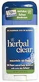 Herbal Clear Mountain Air Fresh Deodorant Stick, Swiss Alps Lichen, 1.8 Ounce (Pack of 3)