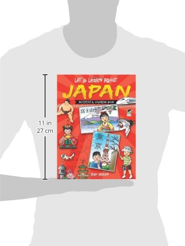Let's Learn About JAPAN: Activity and Coloring Book (Dover Kids Activity Books)
