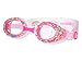 Cake Pop Swimming Goggles For Kids by Bling2O - Anti Fog, No Leak, Non Slip and UV Protection - Angel Cake Pink Colored Fun Water Accessory Includes Hard Case
