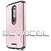 DROID Turbo 2 Case, Evocel [Dual Layer Series] Hybrid Armor Protector Case For Motorola DROID Turbo 2 ( XT1585 / 2015 Release / Kinzie) - Retail Packaging, Rose Gold