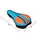 TakeIt Bike Seat Cushion Cover Gel Pad - Premium Silicone Padded Bicycle Saddle Cushion - Additional Water-Proof Protective Cover - Safety Light Reflecting Strip - Stylish Blue - Narrow Seat 11 \