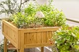 VegTrug 8 Pocket Herb Planter Natural – Raised Bed for Herbs view 15