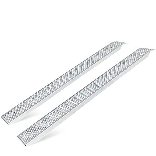 Alu-Auffahrrampe (Paar), gerade, LxB 2000x200 mm, Tragkraft 400 kg/Paar