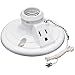 Legrand - Pass & Seymour S865WCC18 Plastic Ceiling Lamp Holder 250-volt 250Watt Easy Install, White primary