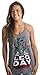 LEG DAY Funny Weight Lifter Barbell Training Squat Work Out Ladies' Racer Tank(Racerback,L),Sport Grey
