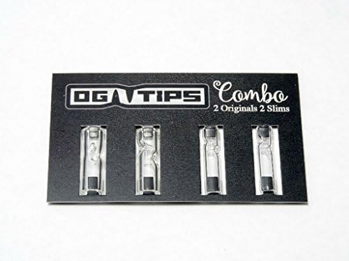 OGTips Combo 2 Originals 2 Slims Glass Filters (Glass Tip)
