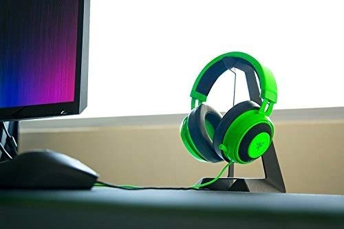 Razer Kraken Pro V2: Lightweight Aluminum Headband - Retractable Mic - in-Line Remote - Gaming Headset Works with PC, PS4, Xbox One, Switch, & Mobile Devices - Green
