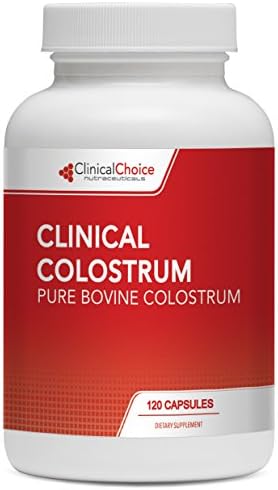 Pure Bovine Colostrum, Clinical Colostrum, 120 Capsules