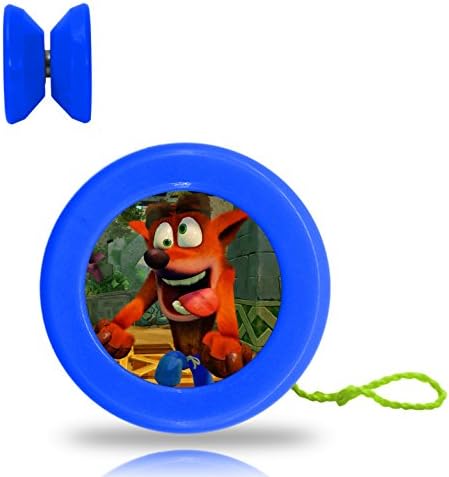 WaGee YOYO Crash Classic Yo-Yo Velocity Fun Toy Kids Rope Plaything blue
