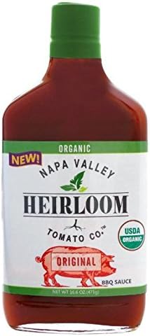 Organic Heirloom BBQ Sauce - Napa Valley Heirloom Tomato Co. 16.6oz