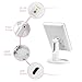 16 LED Makeup Mirror with USB Charging Touch Screen Dimming Cosmetic Mirror 180 Degree Rotation Adjustable Stand Cosmetic Desk and Table-top