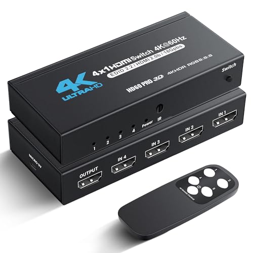 Roku 4K HDMI Switch 4x1