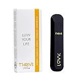 THRIVE Aromatherapy Personal Pen Diffuser - Natural Mint Essential Oils Infused with Vit C, B12, D3, E & CoQ10 - Portable Mood Boost